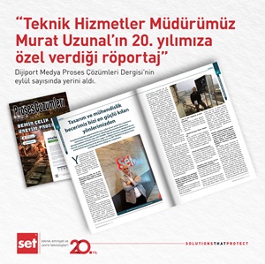 Proses Çözümleri Dergisi'nin 2024 Eylül Sayısında  Röportajımız ve Haberimiz Yayınlandı!