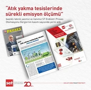 ST Endüstri Proses Otomasyonu Dergisi’nin 2024 Kasım Sayısında Teknik Yazımız  Yayınlandı!