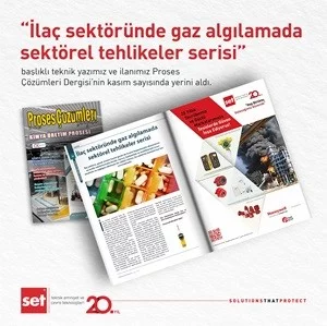 Proses Çözümleri Dergisi'nin 2024 Kasım Sayısında  Teknik Yazımız ve İlanımız Yayınlandı!